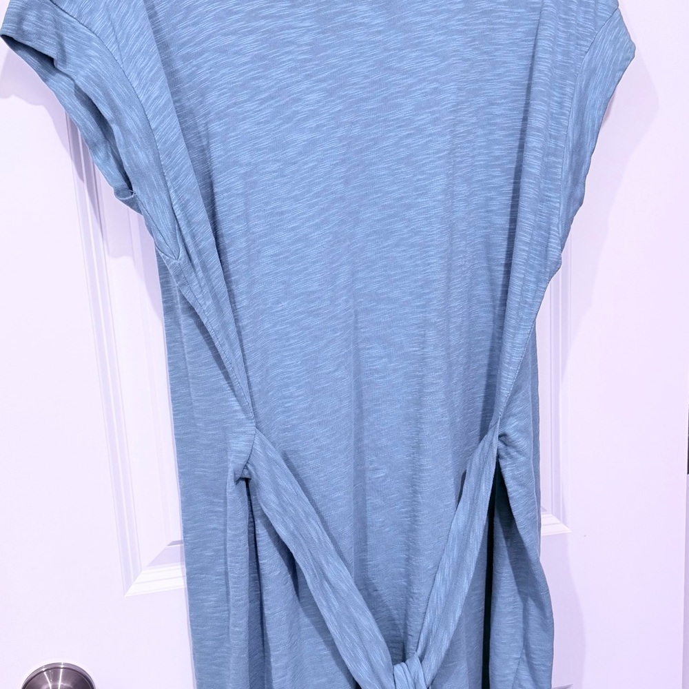 J. Crew Tie-Waist T-Shirt Dress 👗 NWT ✨🩵